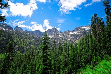 mountain landscape in the mountains