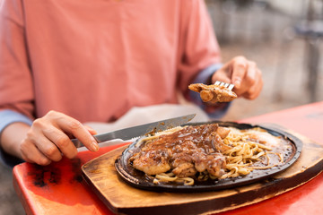 Taiwanese night market steak
