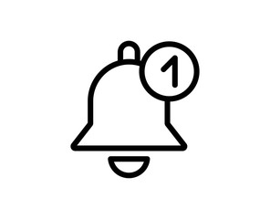 Bell line icon
