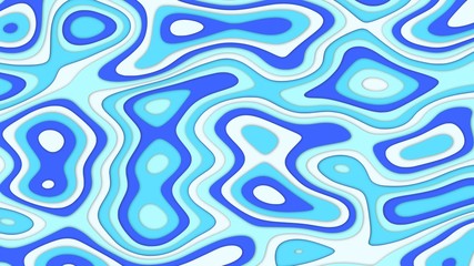 abstract fun and fresh colorful pastel contour wallpaper paper cut out effect background template illustration