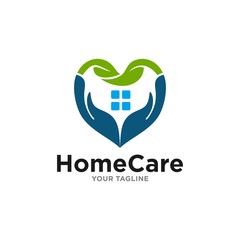 House Care Logo Template Design Vector