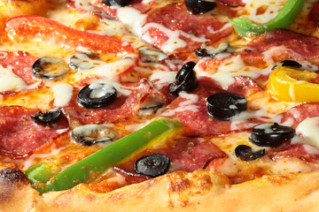 appetizing pizza