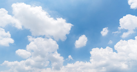 Obraz premium clear blue sky background,clouds with background.