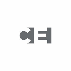 Obraz premium CE Logo