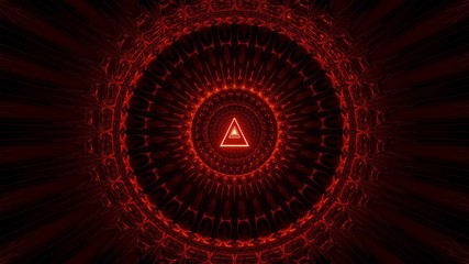 glowing triangle wireframe design 3d illustration background wallpaper,