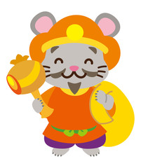 七福神　大黒天　子