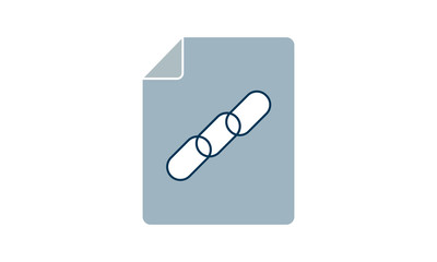 Document link icon for linked documents