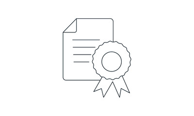 Legal document icon for official paperwork