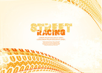 Tire Poster Background