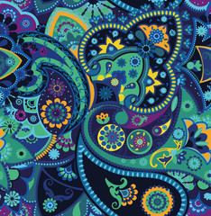 Seamless geometric pattern in oriental style.