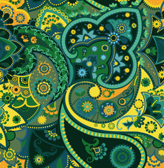 Seamless geometric pattern in oriental style.