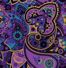 Seamless geometric pattern in oriental style.