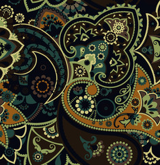 Seamless geometric pattern in oriental style.