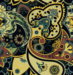 Seamless geometric pattern in oriental style.