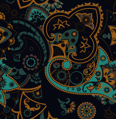 Seamless geometric pattern in oriental style.