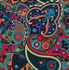 Seamless geometric pattern in oriental style.