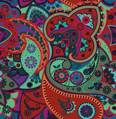 Seamless geometric pattern in oriental style.