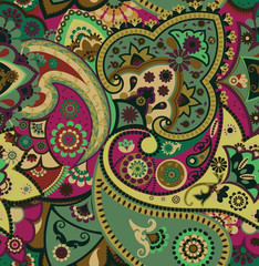 Seamless geometric pattern in oriental style.