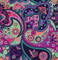 Seamless geometric pattern in oriental style.