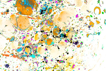 Fototapety  Streszczenie grunge tekstury tła z kolorowej farby.