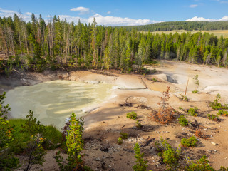 Mud Volcano and Sulfur Cauldron