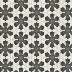 Black and white Repetitive pattern background. Vintage decorative elements. Picture for creative wallpaper or design art work.