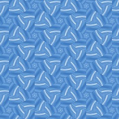 Blue Repetitive pattern background. Vintage decorative elements. Picture for creative wallpaper or design art work.