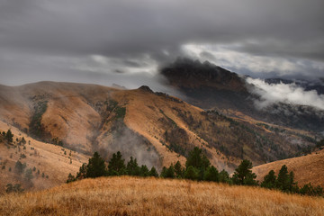 mountain landscape in the morning