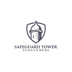 Obraz premium Safeguard tower logo