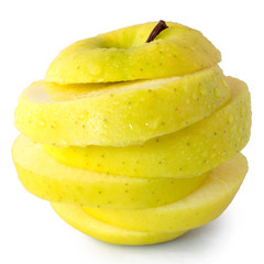 Sliced apple