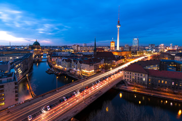 Fototapeta na wymiar Blick über Berlin