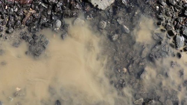 Clean and dirty water