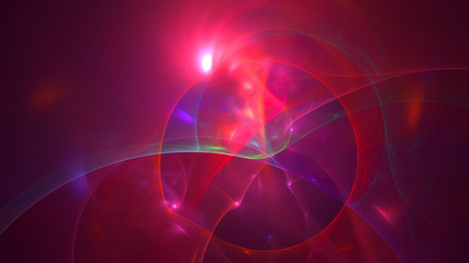 3D rendering abstract fractal business background