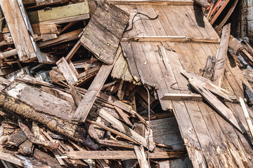 Schrott aus Abbruchhaus