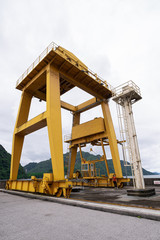 Vajiralongkorn Dam for Agriculture and Power Plant at Kanchanaburi Thailand.