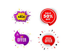 Banner badge. Special offer discount tags. Coupon sale shape templates. Cyber monday sale discounts. Black friday shopping icons. Best ultimate offer badge. Super discount icons. Vector banners