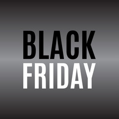 Black Friday banner. Sale and discount background for poster, flyer, web, fashion, clearance design. Vector illustration.