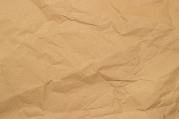 Crumpled wrapping paper texture for background