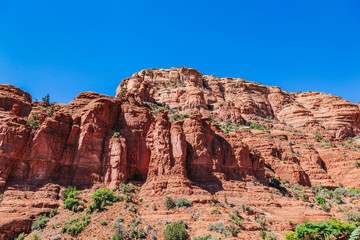 Fototapeta premium Red rock formations in Sedona, Arizona, USA