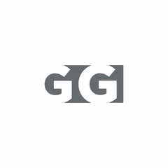 Obraz premium GG Logo