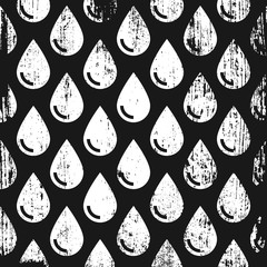 Textured pattern with icons of drops