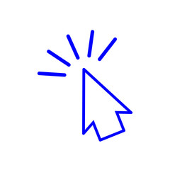 computer mouse icon,outline mouse icon, flat design best vector computer mouse illustration