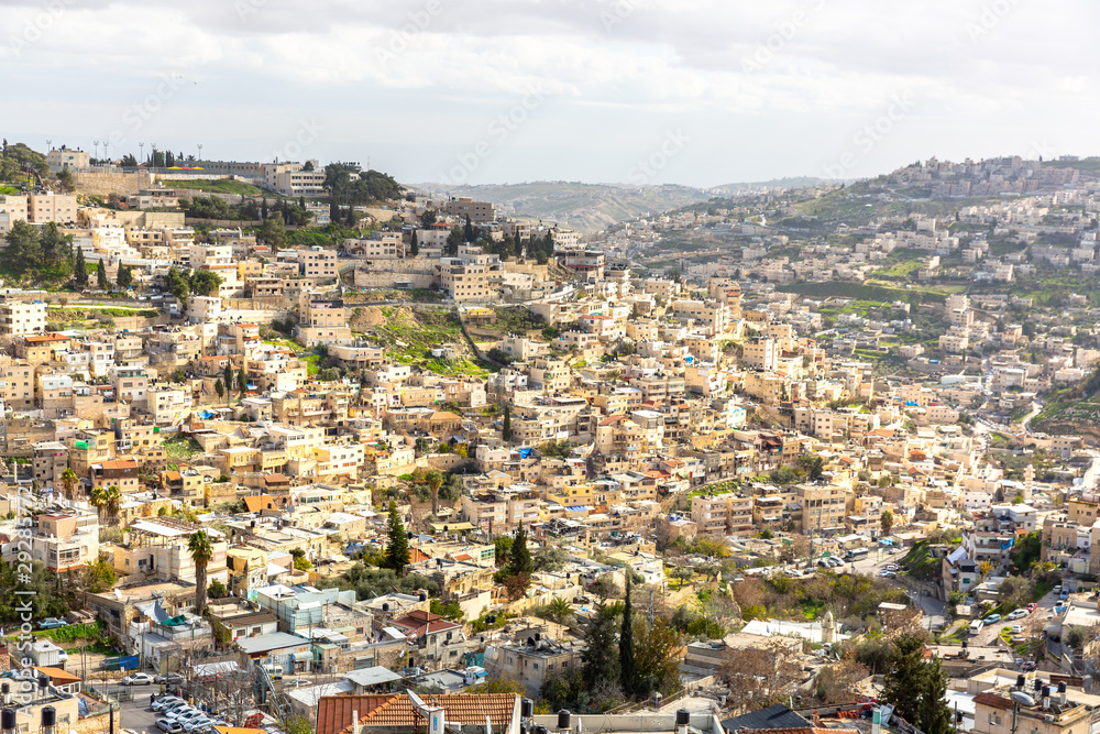 Wall mural panorama of jerusalem, israel