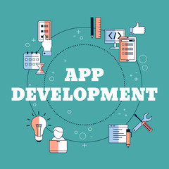 App development and design concept