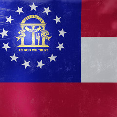 Georgia State flag icon