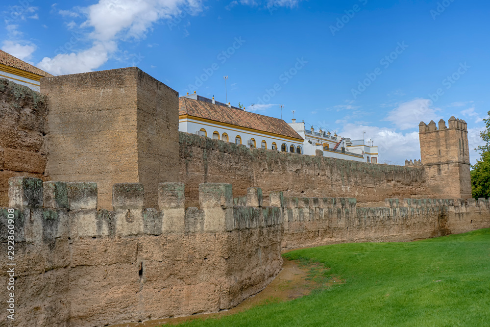 Wall mural muralla de la macarena, sevilla