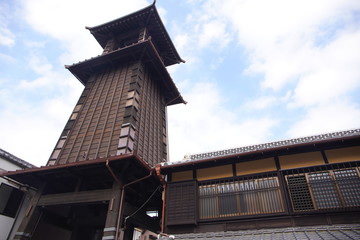 川越市の小江戸と呼ばれる町並み