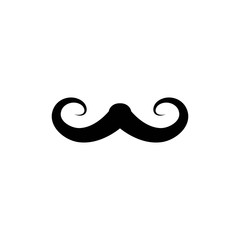 mustache icon template