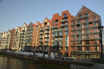 Żuraw nad Motławą , Motława Gdańsk , Domy nad Motławą ,Stare miasto Gdańsk , starówka Gdańsk , Gdańsk , architektura Gdańsk , architektura, house of god, wieza, budowa, europa, zamek, stary, katedra,  © Szymon