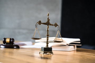  Modern luxury lawyers office. Law concept image.